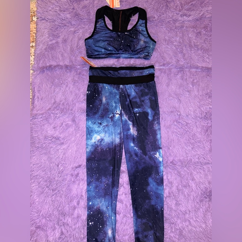 Galaxy Print Jumpsuit